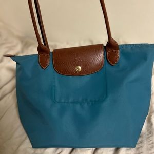 Le Pliage Longchamp bag blue (Small)